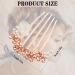 4 PCS Rhinestone Hair Comb Set - Non-Slip Metal Slides with Sparkly Butterfly Design for Women and Girls - Buy Online on GoSupps.com