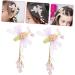 Healeved 3 Pairs Tassel Flower Hair Clip Barrette Hair Clips for Hair Accessories for Girl Tassel Hair Clip Womens Hair Clips Hair Topper Hair Accessory Hair Clips - Buy Online on GoSupps.com