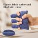 Adjustable Removable Finger Separator Protector | Hand Contracture Cushion Padding Pillow | Prevention Aid Training Tool with Splints (Purple - Buy Online on GoSupps.com