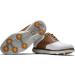 Buy FootJoy Men's Traditions Golf Shoe - White/Brown 10 EU Wide | International Shipping Available - Buy Online on GoSupps.com