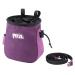 PETZL Saka Large Chalk Bag Ergonomic Shape One Size Violet