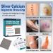 Ceeport Ag Silver Calcium Alginate Wound Dressing Pads 2 x 2 - Pack of 12 | Highly Absorbent & Non-Stick Gauze Pads for Wound Care - Buy Online on GoSupps.com