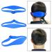 Neckline Shaving Template | Adjustable Haircut Band | DIY Silicone Curve Transparent Ladder for Salons - Blue - Buy Online on GoSupps.com
