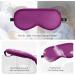 Buy FlyCoco 3PCS Silk Eye Masks for Comfortable Sleep Adjustable Light Blocking Night Masks for Travel | Blue Black Purple - Buy Online on GoSupps.com