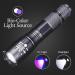ZASHMART UV Torch 87MM L 9LED Torch 395 NM Black Flashlight Powerful UV Light Pets Urine Detector 26MM Dia Ultraviolet Light Cat Dog Bed Dry Urine Detector (Pack of 5) (2 Modes Zoom Torch) - Buy Online on GoSupps.com