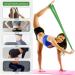 Buy Resistance Band Set - 5 Latex Exercise Bands with Levels for Home Workouts Therapy & Strength Training - Buy Online on GoSupps.com