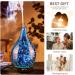 Porseme 3D Glass Essential Oil Diffuser 100ml - Ultrasonic Humidifier with Timer Setting, Auto Shut-Off, BPA-Free for Home, Hotel, Yoga, Spa - Air Refreshing Aromatherapy Gift by Afantty - Buy Online on GoSupps.com