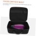 Gogogmee 1pc Hair Dryer Storage Bag Carrying Portable Travel Pouch for Hair Styling Tools Suitcase Black Eva - Buy Online on GoSupps.com