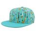 Seyufn children baseball cap baby girl boys cap baseball cap with a flat clamp for children boy sport hat with cartoon pattern girls 1-2 years of giraffe