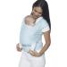 Ergobaby Baby Wrap Carrier for Newborn to Toddler up to 11kg Baby Blue Sling from Birth Breathable Stretchy made from 100% Viscose Unisex