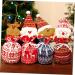KOMBIUDA 1pc Snowman Storage Candy Bag Bags Kids Ornament Hanging Knitted Portable Christmas Adorable 1 count (Pack of 1) As Shown - Buy Online on GoSupps.com