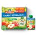 ANDROS ANDROS Recyclable Fruit Compote Pouch Apple Ideal for Children's/Babies' Snacks - Pack of 80