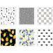 6pack Abstract Swedish Dishcloths Sponge for Kitchen ECO Friendly Paper Towles Biodegradable Cleaning Cloths Superabsorbent Minimalist Art Kitchen Towels Replacement - Buy Online on GoSupps.com