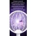 Electric Fly Swatter 2-in-1 Exterminator 3000 Volt Indoor/Outdoor Mosquito Exterminator with 3-Layer Safety Net for Pest Control and Fly Traps Standing Or Handheld(Color:White) - Buy Online on GoSupps.com