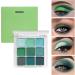 green eyeshadow - green glitter eyeshadow - avocado eyeshadow palette | Pigment colors | Glitter eye makeup | Waterproof cosmetics - Buy Online on GoSupps.com