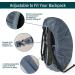 Unigear Waterproof Backpack Rain Cover 5000mm Rating - Gray Medium - Durable, Ultraportable with Anti-Slip Buckle Straps - Buy Online on GoSupps.com