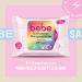Bebe Refreshing Cleaning Towels (6 x 25) - Gentle Makeup Wipes with Rose Water 100% Plant-Based Fibers for Normal Skin Care - International Shipping Available - Buy Online on GoSupps.com