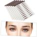 FOMIYES 12 Pcs Eyebrow Stickers Stickers Black Out Stickers Temporary Brow Tattoos 4d Shaper - Buy Online on GoSupps.com