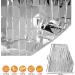 ANCwear Emergency Blankets 6 Pack - Foil Mylar Thermal Space Blankets for Outdoors, Hiking, Survival, First Aid - 52 x 82 Inches - Buy Online on GoSupps.com