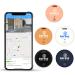 ReFind R2 Smart Tracker. Mini GPS Tag Live Tracking on Free App Bluetooth 5.0. Key Finder Tracker For Luggage Item Finder Dog & Cat Tracker. Compact AIR I TAG For iPhone Android Samsung(Orange)