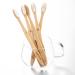 Sprmal 5pcs Bamboo Toothbrushes - Organic, Biodegradable, Vegan, Soft Bristles for Sensitive Gums - Buy Online on GoSupps.com