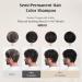 400ml Black Hair Shampoo: Herbal Hair Color Dye for Men and Women - Semi-Permanent, Gentle Formula for Smooth, Shiny Results - Buy Online on GoSupps.com