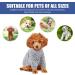 Buy Cozy Gray Dog Sweater for Small & Medium Breeds - Fleece Hoodie for Winter | Perfect for Corgis Bulldogs Bichons - 35cm - Buy Online on GoSupps.com