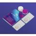 Buy Starch-Free Colored Monthly Contact Lenses - Natural Marsala Brown Soft Hydrogel - 2 Pieces + Lens Container - Buy Online on GoSupps.com