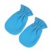 Beaupretty 1 Pair exfoliating Hand mask Overnight Gloves for Dry Hands White Gloves Women Cotton Womens Glove exfoliate Glove Gloves Disposable Spa Glove Flannel Fingerless Dry Skin Miss