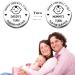 New Parents Decision Coin - Stainless Steel Flip Coin for Funny New Baby Gift - Mum Dad Gifts - Silver - Buy Online on GoSupps.com