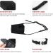 Buy PQLQ Nylon Muzzle for Medium & Large Dogs - Velcro Fastener for Biting Barking & Chewing (XL) - Buy Online on GoSupps.com