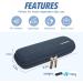 Youshares Insulin Cooler Travel Bag - Portable Eva Bag for Diabetics Isolated Medication Cooling EPI-Pin Carrier with 2 Ice Bags (Navy Blue) - Buy Online on GoSupps.com