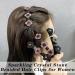 Braided Hair Clips Sparkling Crystal Stone Braided Hair Clips Braided Hair Clips for Women Crystal Stone Braided Hair Clips Make You More Dazzling (K) - Buy Online on GoSupps.com