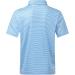 DEOLAX Men's Performance Moisture Wicking Golf Polo Shirt - Blue Grid | Dry Fit, Long & Short Sleeve, Casual - Size Large - Buy Online on GoSupps.com