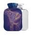 Elephant BAP free hot water bottle with cover 2 l large hot water bag for pain relief