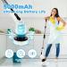 Electric Spin Scrubber Cordless Electric Cleaning Brush with Extension Handle 9 Replaceable Brush Heads 1.5H Working Time 2 Speed Power Scrubbing Brush for Floor Tile Kitchen Car Wash Teal - Buy Online on GoSupps.com