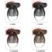 Bangs Clip in Bangs Front Synthetic 3D Air Fringe Bangs Clip in Bang Hair Extensions Straight Synthetic Hairpiece Soft Natural Hair Accessories For Women Girl for Women Curved Bangs for Daily Wear ( 1 PC C-3(2M33) - Buy Online on GoSupps.com