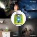 TULAER Camping Bug Zapper & LED Lantern & Flashlight 3 in 1 Rechargeable Mosquito and Fly Killer Electric Killing Lamp Portable Camping Gear for Outdoors - Buy Online on GoSupps.com