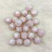 30pcs Pearl Pink 17mm Silicone Icosahedron Beads for Mom Jewelry Making - Buy Online on GoSupps.com