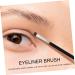 Baluue 6pcs Flat Eyebrow Brush Concealer Brush Eyeliner Brush Slanted Eye Lash Brush Black Artificial Fiber - Buy Online on GoSupps.com