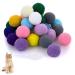 Xiwupo cat toys balls felt balls felt balls cats cat balls cat balls cat ball cat balls cat ball for cats and kitten cats in the interior for catching chase 50 pieces