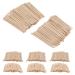 JOIKIT 2000 PCS Eyebrow Wax Sticks 2 Style Wooden Wax Spatulas Wood Wax Applicator Stick for Face Eyebrow