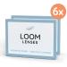 Loom Monthly Soft Contact Lenses -6 Pack -2.50 Diopters BC 8.6 Dia 14.2 | International Shipping Available - Buy Online on GoSupps.com