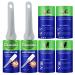 Lint Rollers for Pet Hair Extra Sticky Lint Roller for Clothes Couches Sweater pet Hair Remover Remove Cat & Dog Hair 2 Handles+6 Roller Refills Pack 90 Sheets/Roller 540 Sheets