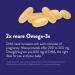 OmegaVia DHA 600 - 120 Capsules for Heart & Brain Health | Premium Omega-3 Supplement - Buy Online on GoSupps.com
