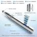 Professional Beauty Pen | Beautlinks Multi-function Wireless Auto Pen | Skin Care Kit for Face and Body | 10 pcs Replacement Head - Silver - Buy Online on GoSupps.com