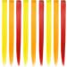 FYHTSD Red&Orange&Yellow Princess Hair Accessories Wig Pieces Clip in Colored Hair Extensions for Girls Halloween Party Highlight Multiple Colors Hairpieces for Women red orange yellow - Buy Online on GoSupps.com