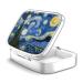 Pill Box 2 Compartment Medicine Pill Case,Portable Pill Box for Pocket or Purse Pill Box Decorative Metal Medicine Vitamin Organizer Unique Gift(Van Gogh Starry Night) 2-van Gogh Starry Nigh