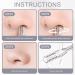 Tondeuse Poils de Nez pour les Femmes | pilateur Double T te pour Poils du Nez |  - Buy Online on GoSupps.com