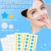 Acne Patch Hydrocolloid Acne Patches For Face Zit Patch Acne Dots Absorb Fluid and Reduce Inflammation Cover and Reduce Zits Pimples Blemishes Tea tree oil 126 Pimple Patches. (Blue Yellow) - Buy Online on GoSupps.com